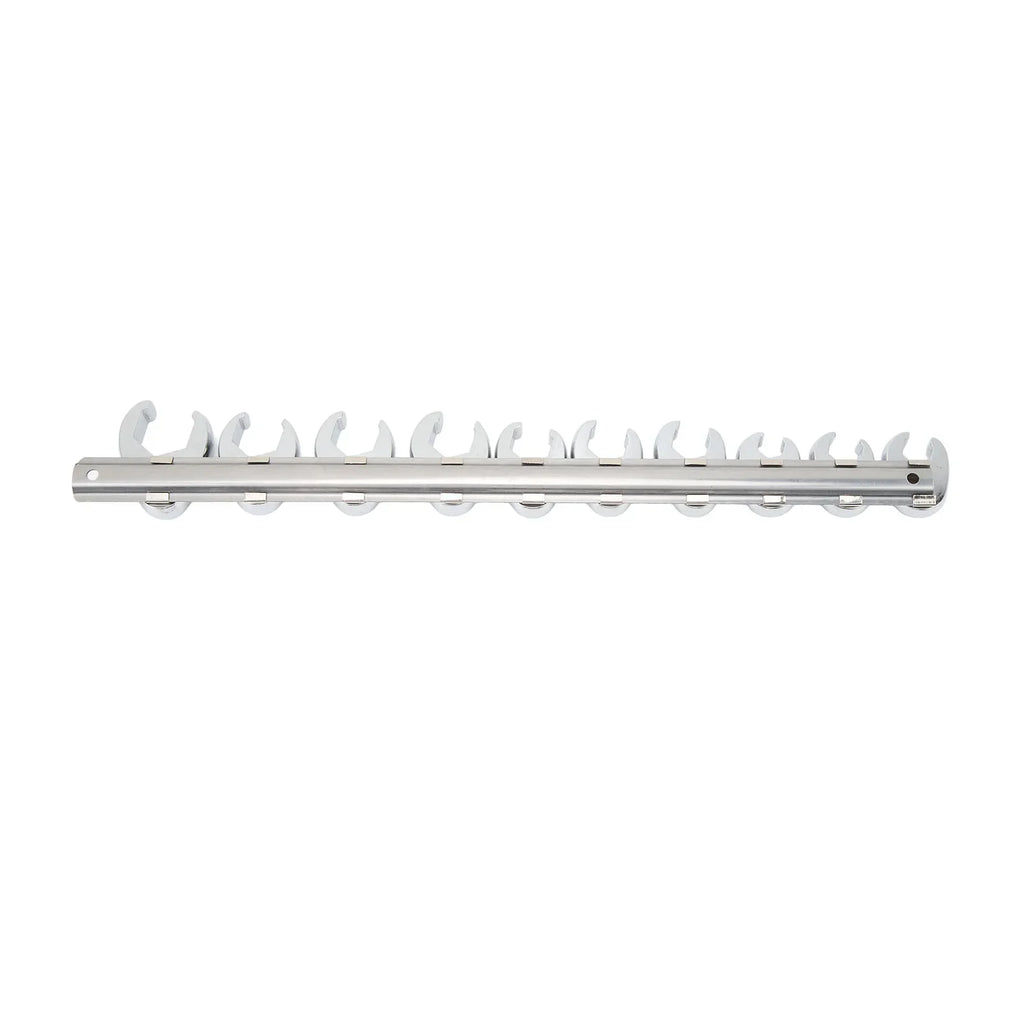 10pc Crow's Foot Wrench Set | 3/8" Drive | 10–22mm Chrome Crow's Foot Wrench Set Qme