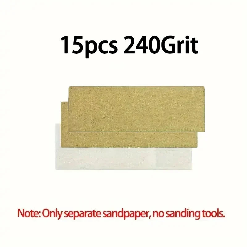 Qme Precision Mini Sander Kit 80–600 Grit | Crafts & DIY Mini Sander Kit Qme 15Pcs 240 Grits