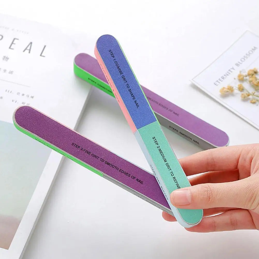 Professional Nail Buffer Blocks – Smooth & Shine Natural Nails Nail Buffer Block Qme