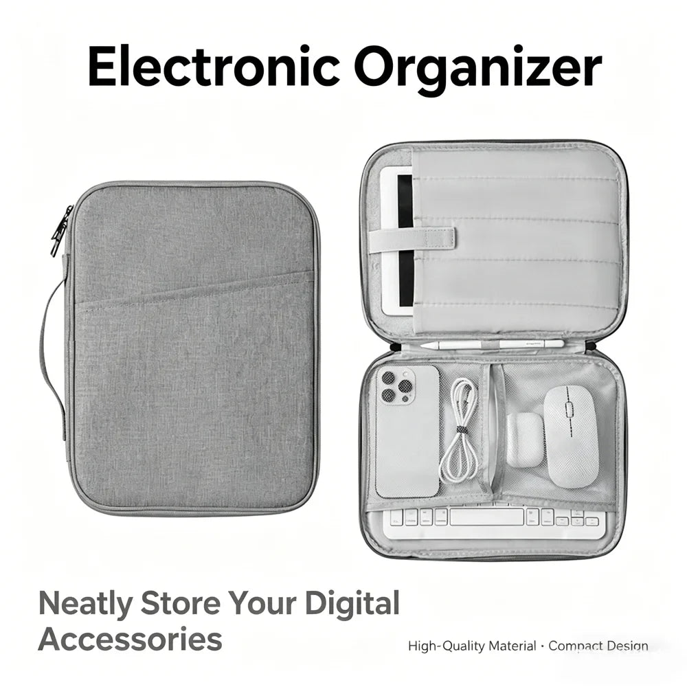 Waterproof 11" iPad Tablet Bag – Heavy Duty Oxford Carrying Case Tablet Carrying Case Qme