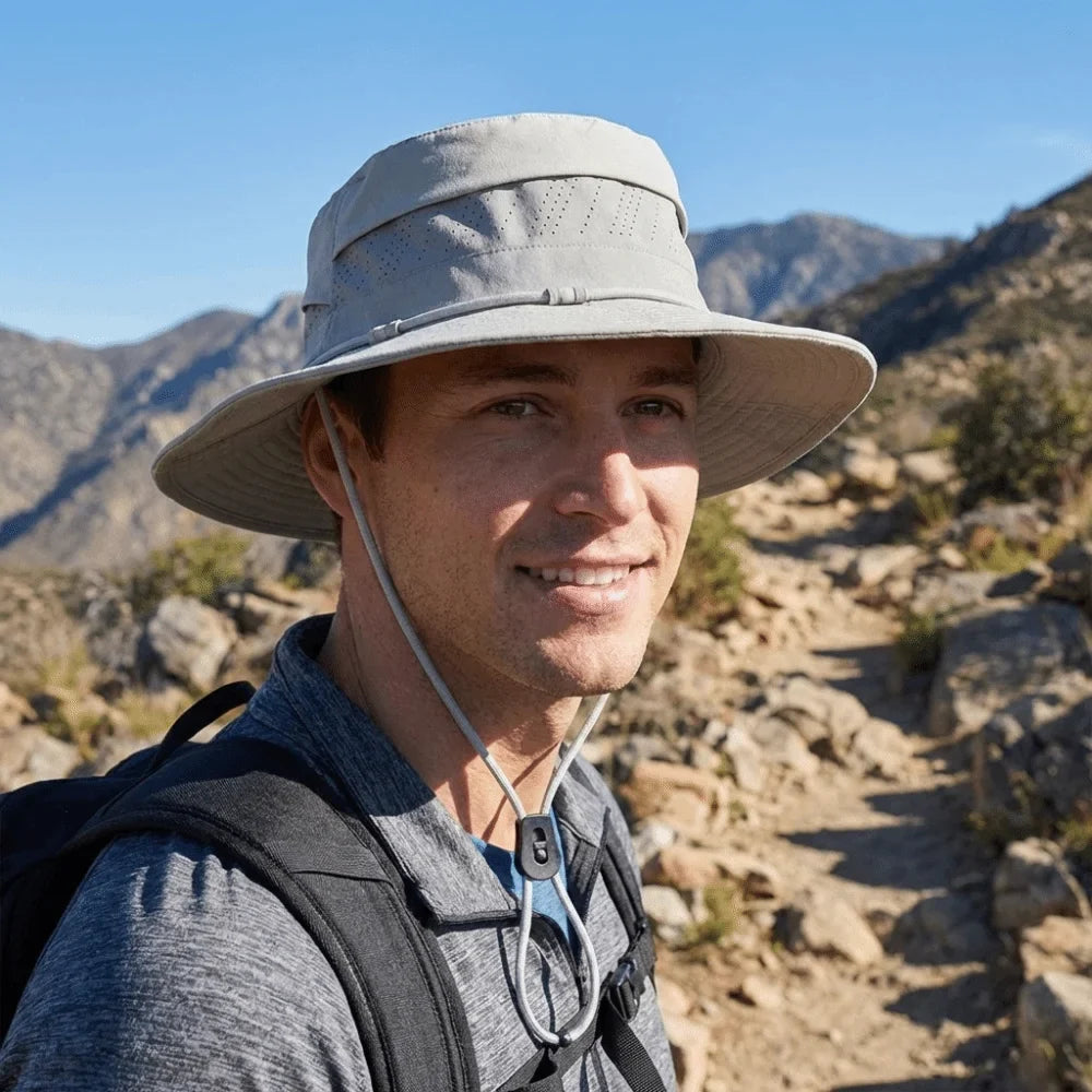 Sun Protection Bucket Hat Adjustable Visor – 5 Colors Bucket Sun Hat Qme