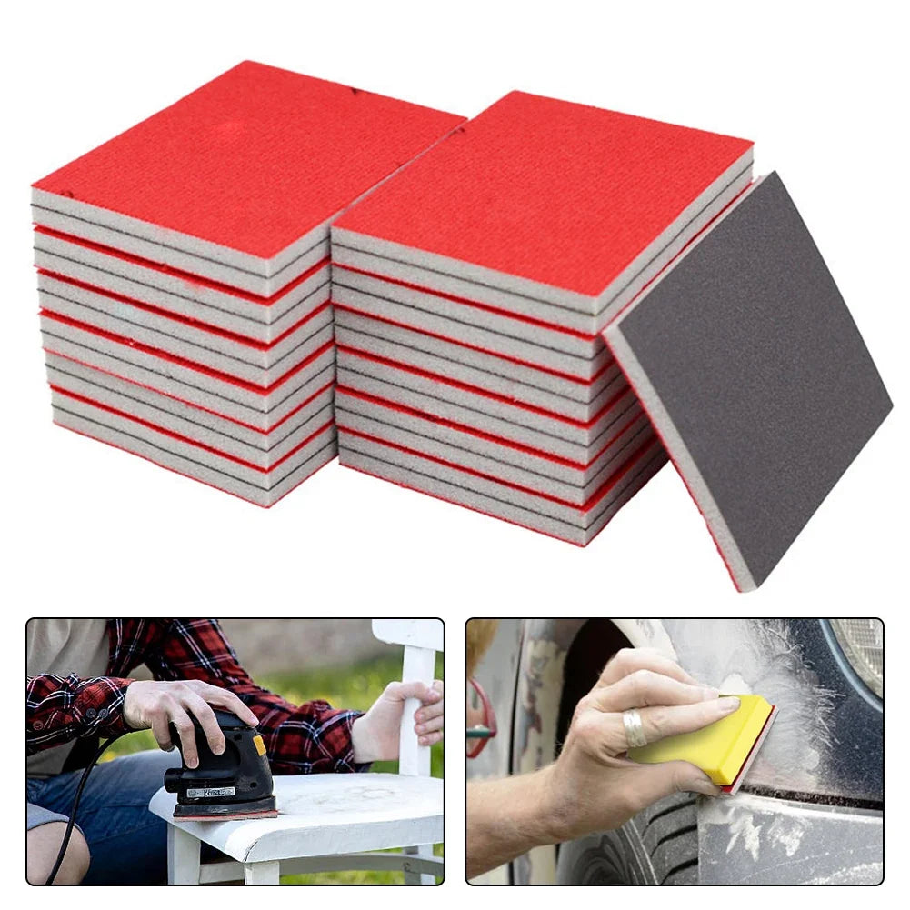 20-Piece Flexible Sanding Sponge Set 180–2500 Grit Sanding Sponge Set Qme