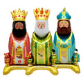 Cartoon King Crown Foil Balloon – Large Party Decoration Party Foil Balloon Qme 3pcs Others