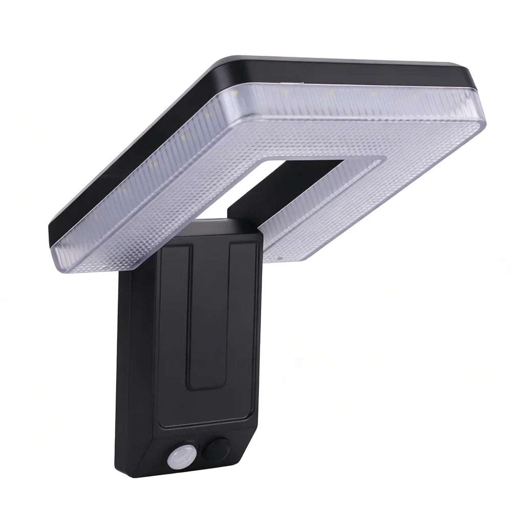 Foldable 120° Solar Motion Sensor LED Outdoor Wall Light Solar Outdoor Wall Light Qst Foldable Wall Lamp