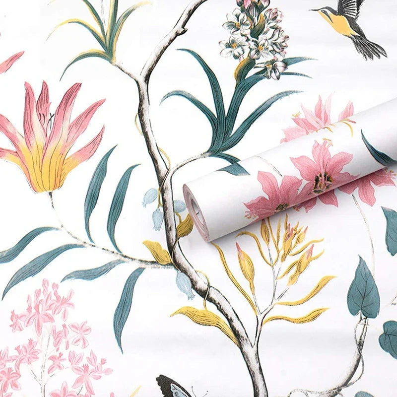 Vintage Peel & Stick Removable Wallpaper – Vinyl Contact Paper Removable Wallpaper Qme Style A 1mx45cm sample