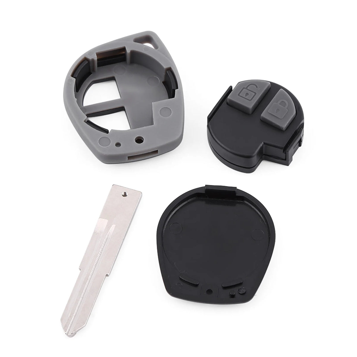 Suzuki 2-Button Key Shell Case – Vitara Swift SX4 Ignis Car Key Shell Case Qst