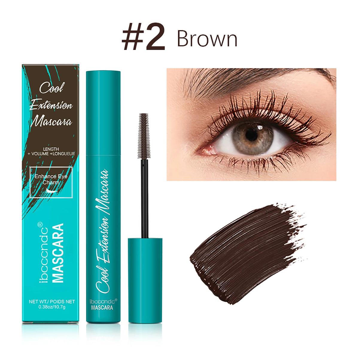 Green Tube Mascara – Lengthening, Curling & Waterproof Black Mascara Qst 02