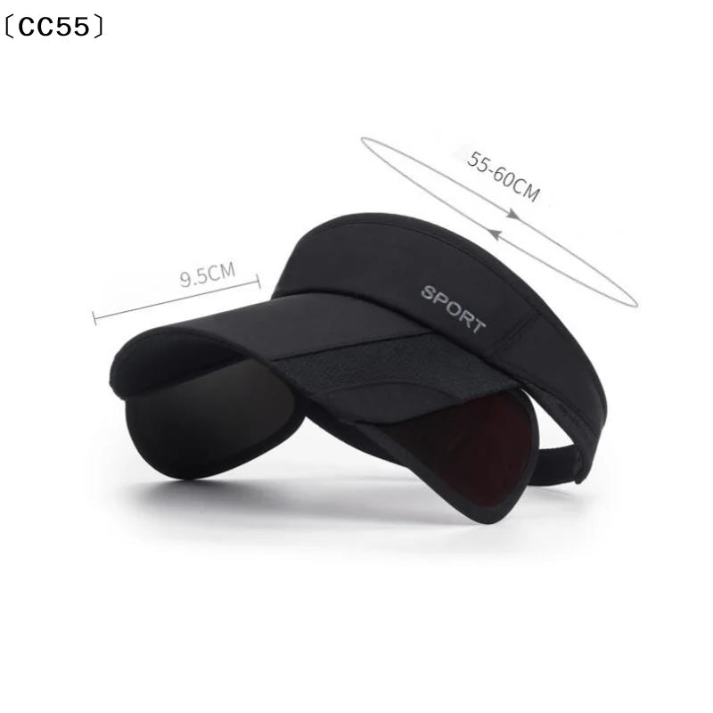 Retractable Brim Sun Hat – Foldable UV Outdoor Sports Cap Sun Hat Qst