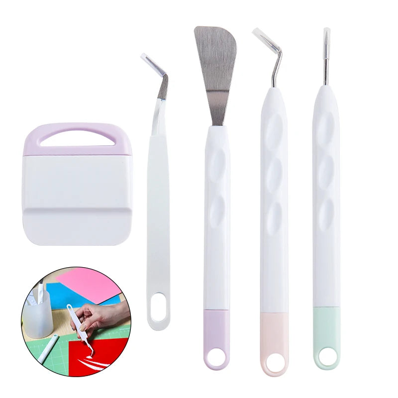 Vinyl Weeding Tool with Hook for Cricut & Silhouette Vinyl Weeding Tool Qst