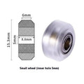 POM V-Slot Wheel Bearing Idler for 3D Printer & CNC Router V-Slot Idler Wheel Qme A5