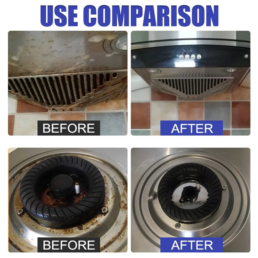 Heavy Duty Kitchen Degreaser & Pot Bottom Polish Cleaner Kitchen Degreaser Cleaner Qme