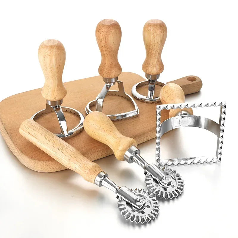 Stainless Steel Cookie Cutter & Ravioli Mold Set – 8 Shapes Cookie Cutter Mold Set Qme