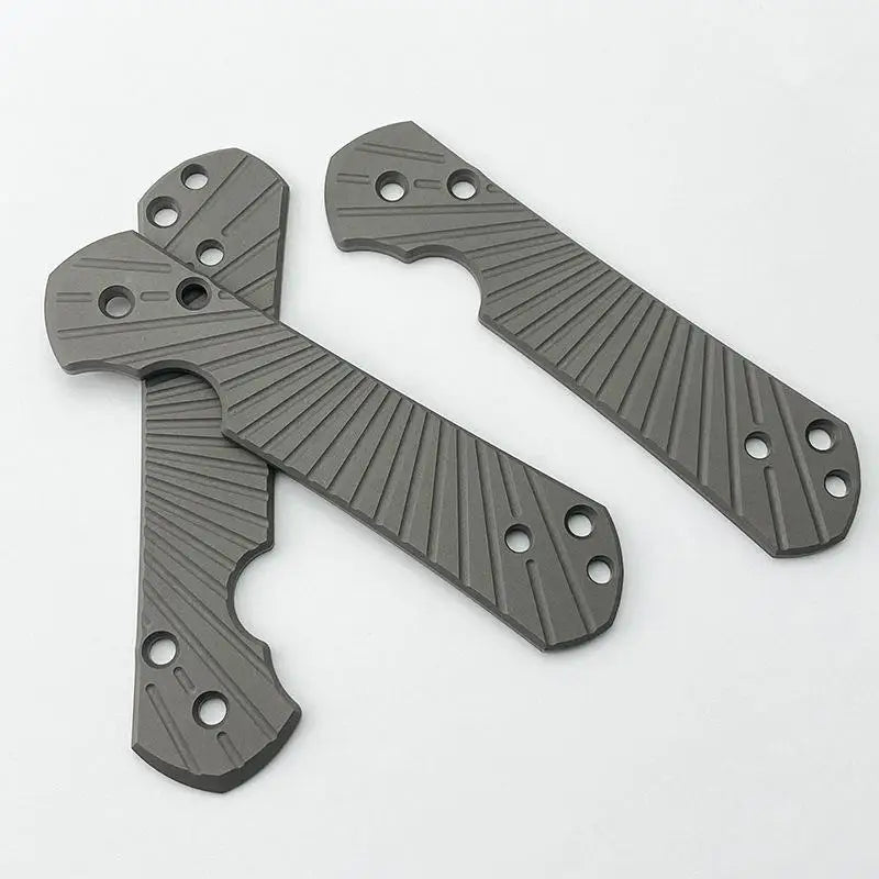 Titanium Handle Patch Scales for Chris Reeve Sebenza 21 Knife Knife Handle Scale Qst