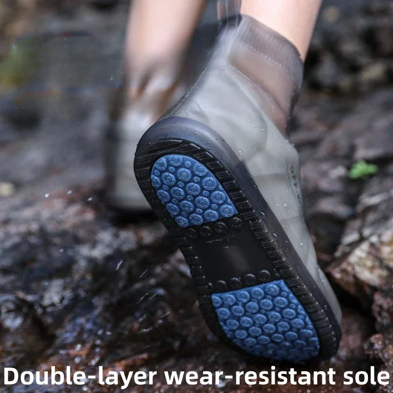 Waterproof Silicone Shoe Covers – Anti-Slip Rain Protectors Silicone Shoe Covers Qme