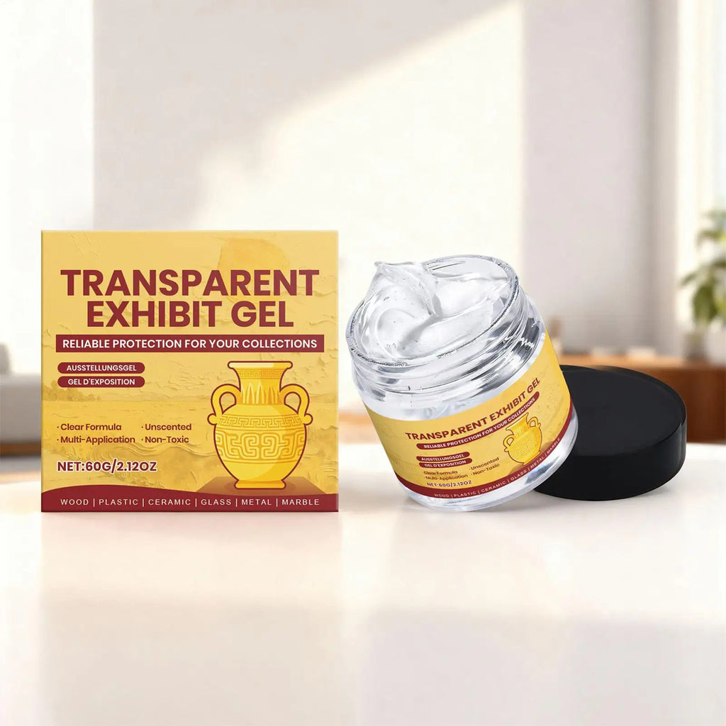 Clear Removable Museum Gel Adhesive for Antiques & Glass Museum Gel Adhesive Qme