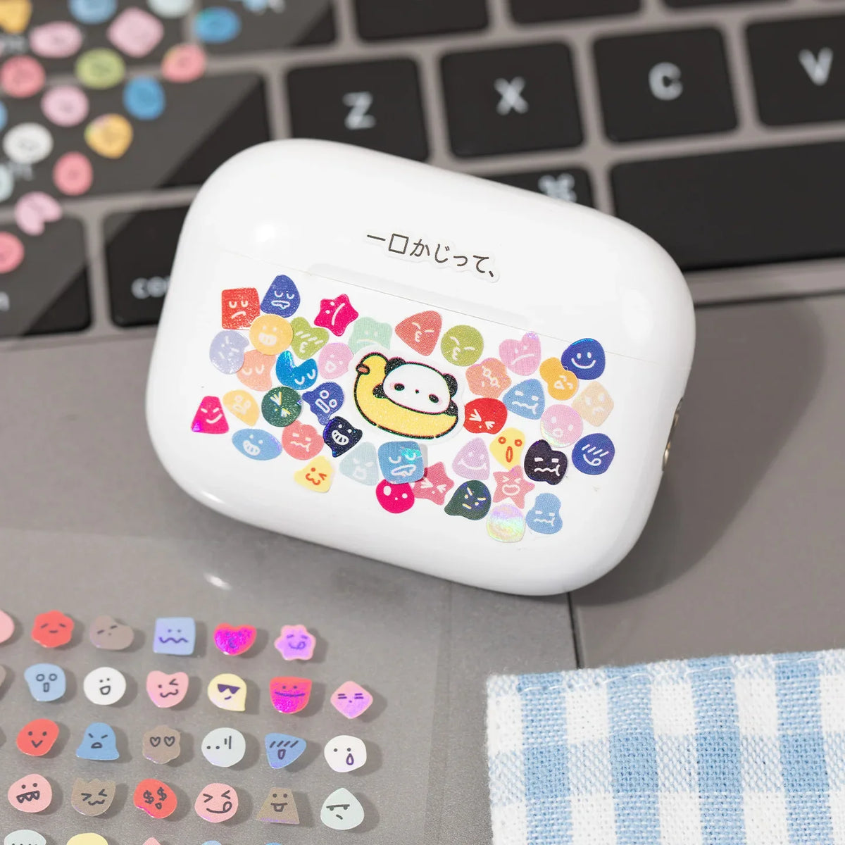 8 Sheets Cute Emoji Stickers – Nail Art, Scrapbooking & DIY Craft Sticker Sheets Qme