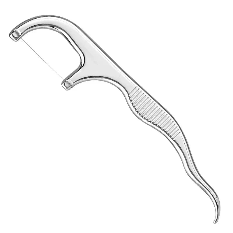 Reusable Stainless Steel Toothpick Set – Portable Oral Care Tool Reusable Toothpick Set Qme