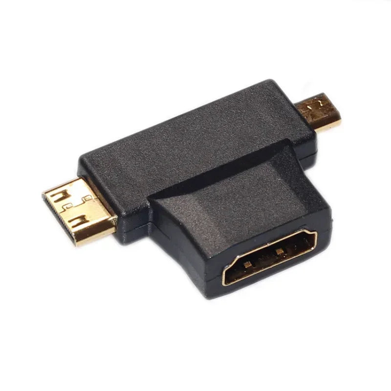 Mini & Micro HDMI Male to Female Adapter Connector Extender HDMI Adapter Qme