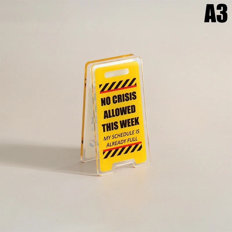 "I'm Busy" Funny Resin Desk Sign – Novelty Office Decor Gift Novelty Desk Sign Qme A3