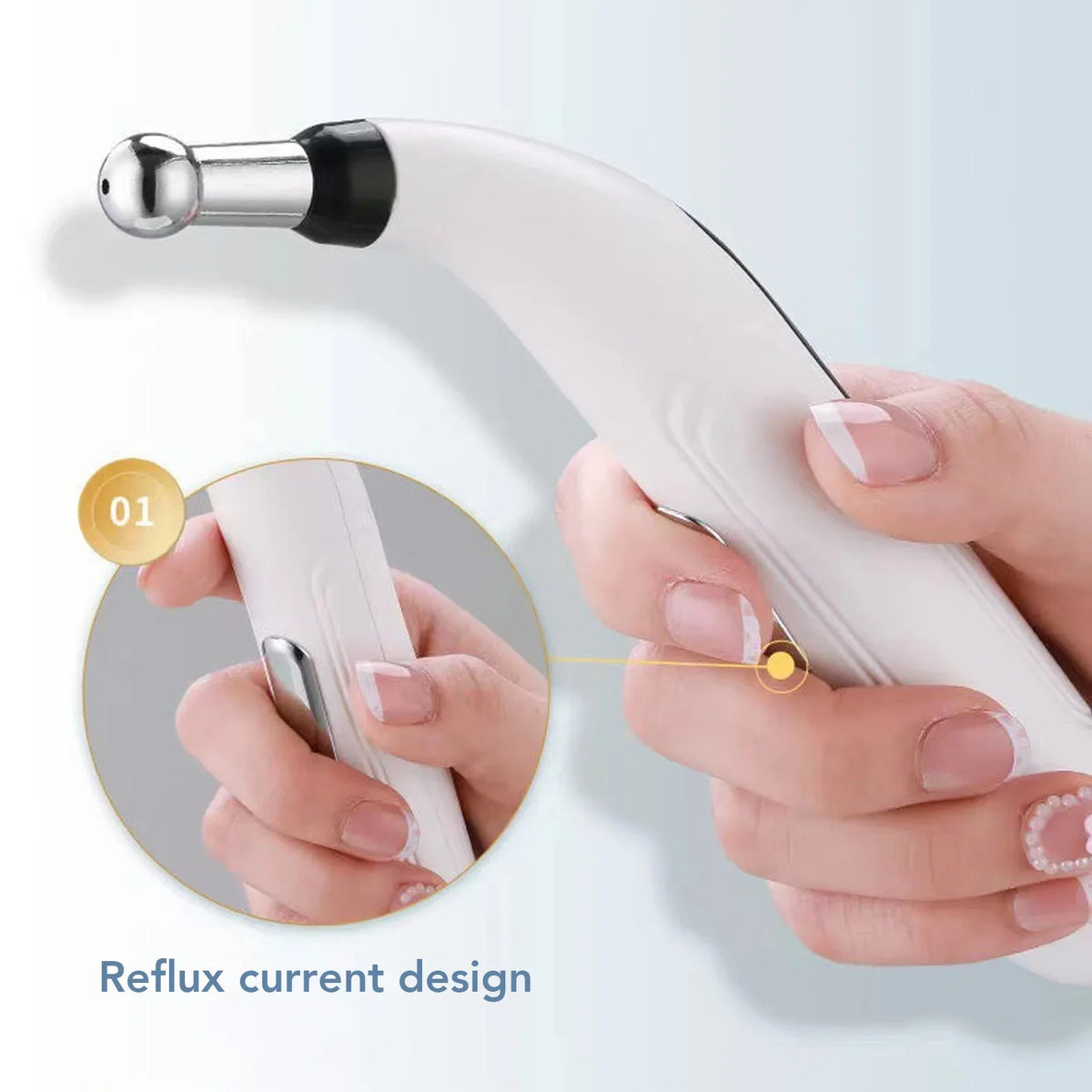 Electronic Acupuncture Pen 9-Gear Microelectronics Acupoint Pen Acupuncture Pen Qme