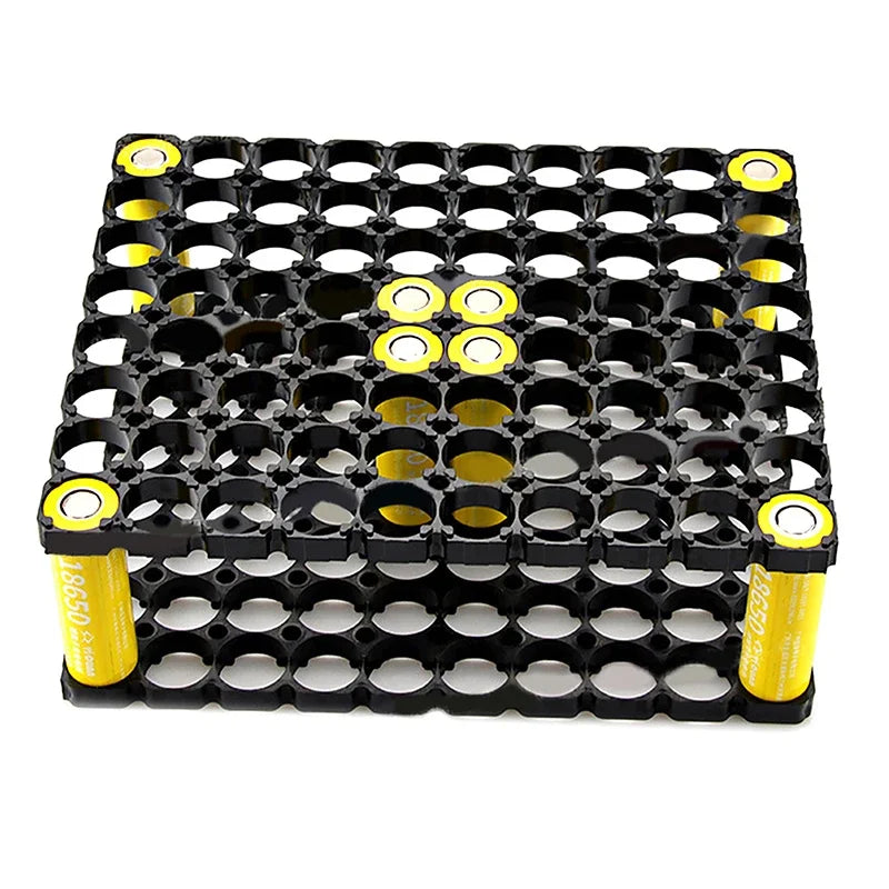 18650 Battery Holder Case 8/10 Cell DIY Bracket – Flame Retardant Battery Holder Case Qme