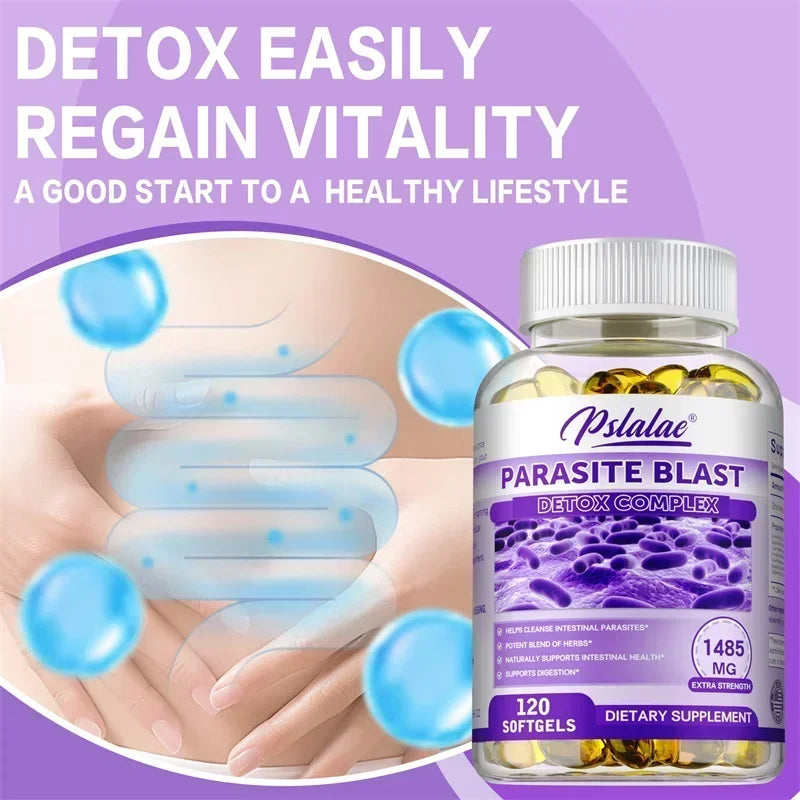 Parasite Blast Detox Complex – Digestive & Immune Support Detox Supplement Qst