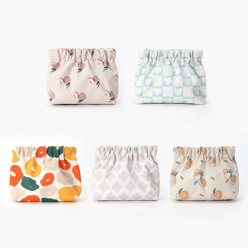 Cotton Tampon & Cosmetics Organizer Pouch | 5 Colors Organizer Pouch Qme