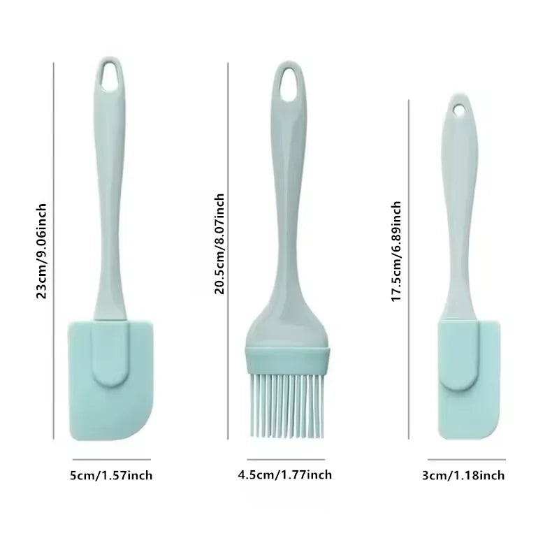 Silicone Cake Scraper & Cream Spatula | Non-Stick Baking Tool Baking Spatula Qme