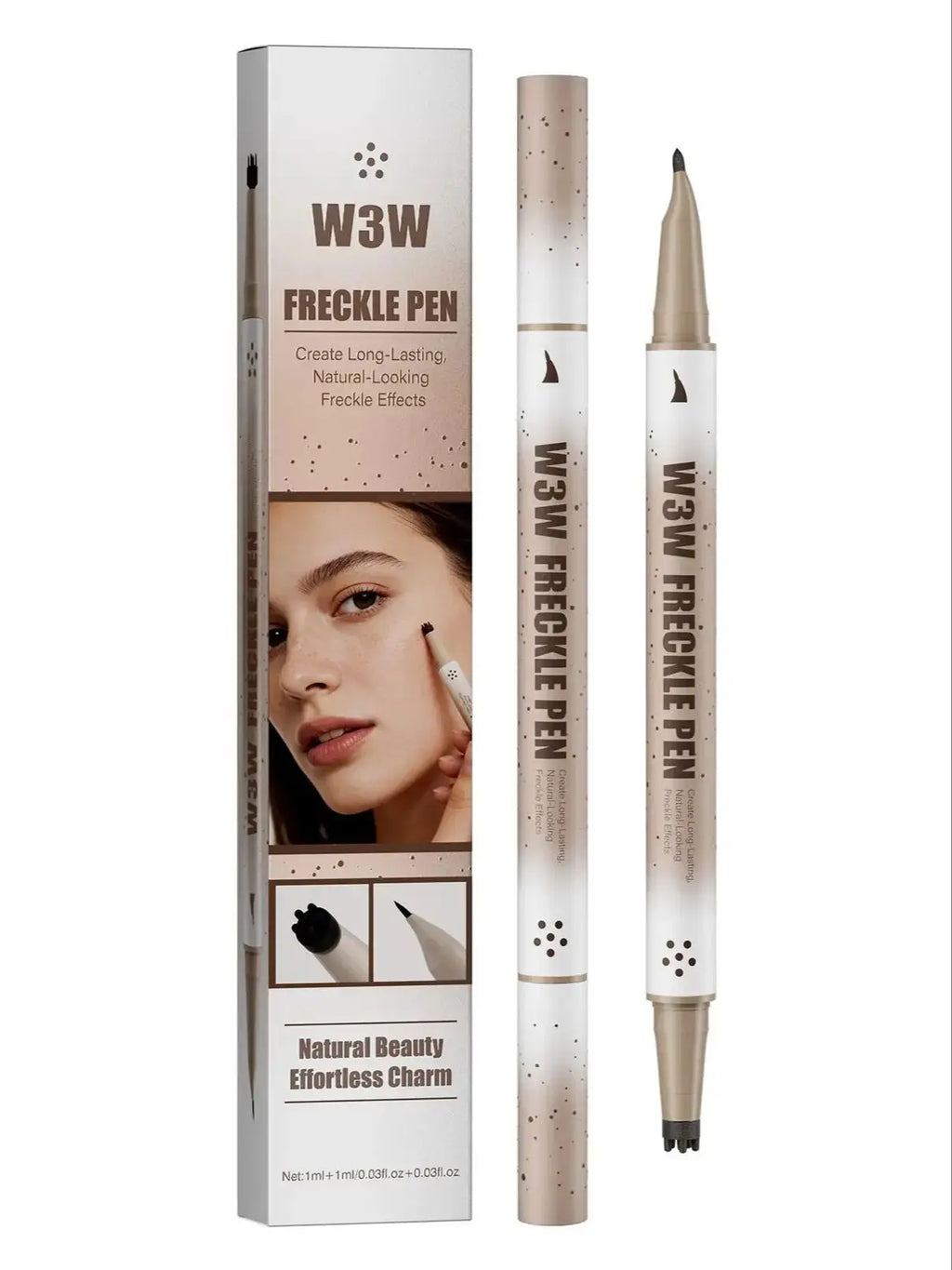 Natural Fake Freckle Pen – Waterproof Realistic Makeup Pen Freckle Makeup Pen Qme