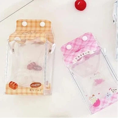 Cute Cartoon PVC Badge Display Bag – Portable & Decorative Badge Display Bag Qme