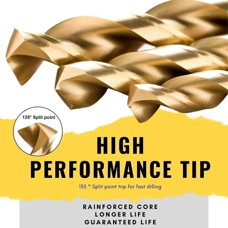 99-Piece HSS Metric Drill Bit Set – Metal, Wood & Plastic Metric Drill Bit Set Qme