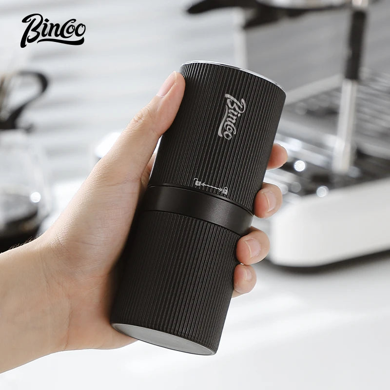 Bincoo Portable Rechargeable Electric Coffee Grinder | Mini Burr Electric Coffee Grinder Qst