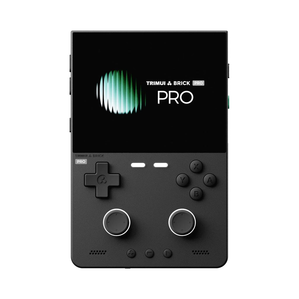 TRIMUI Brick Open-Source Handheld Retro Game Console Handheld Game Console Qme Black