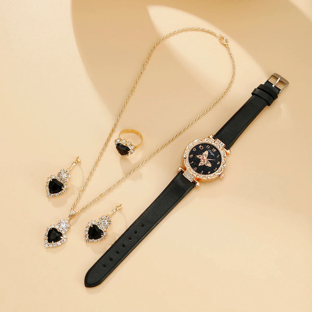 Women's Minimalist Butterfly Digital Quartz Watch | Alloy Case Digital Quartz Watch Qme