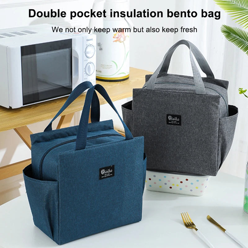 Large Insulated Cooler Bag – Oxford Thermal Lunch & Picnic Bag Insulated Cooler Bag Qst