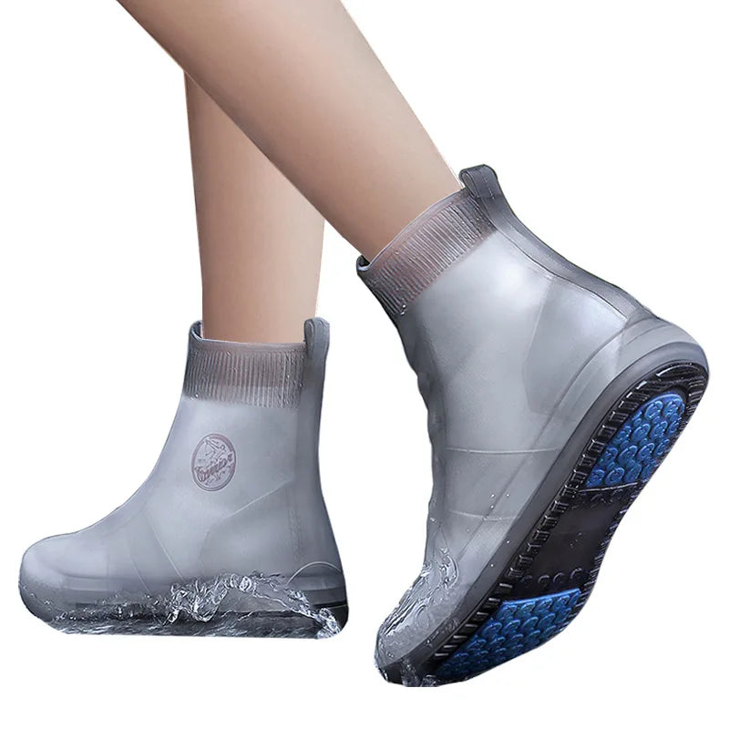 Waterproof Silicone Shoe Covers – Anti-Slip Rain Protectors Silicone Shoe Covers Qme