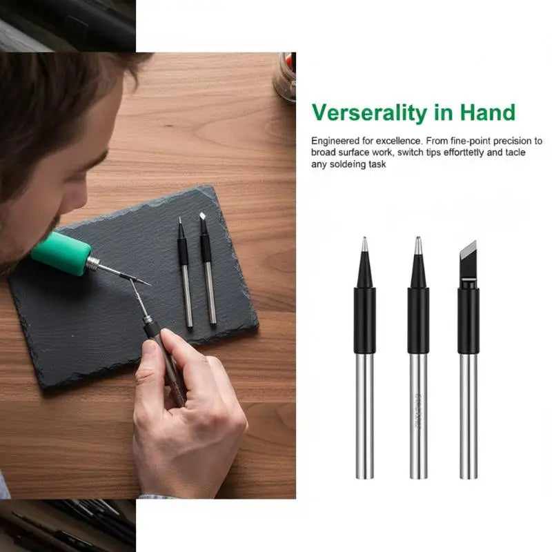 USB 5V Soldering Iron Tips – Metal Rework Accessories Set Soldering Iron Tips Qme Default Title