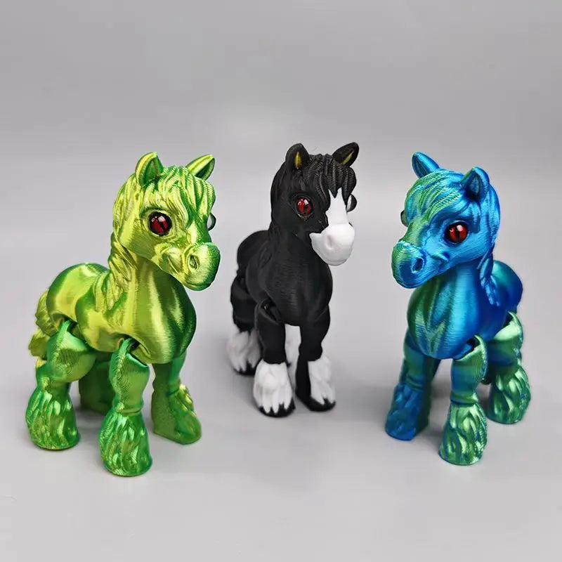 3D Printed Horse Statue | Resin Figurine Home Decor Gift Decorative Figurine Qme