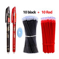 Erasable Gel Pens Set – Multi-Color Ink & Washable Handle Erasable Gel Pen Set Qme 23 Pcs Black Red