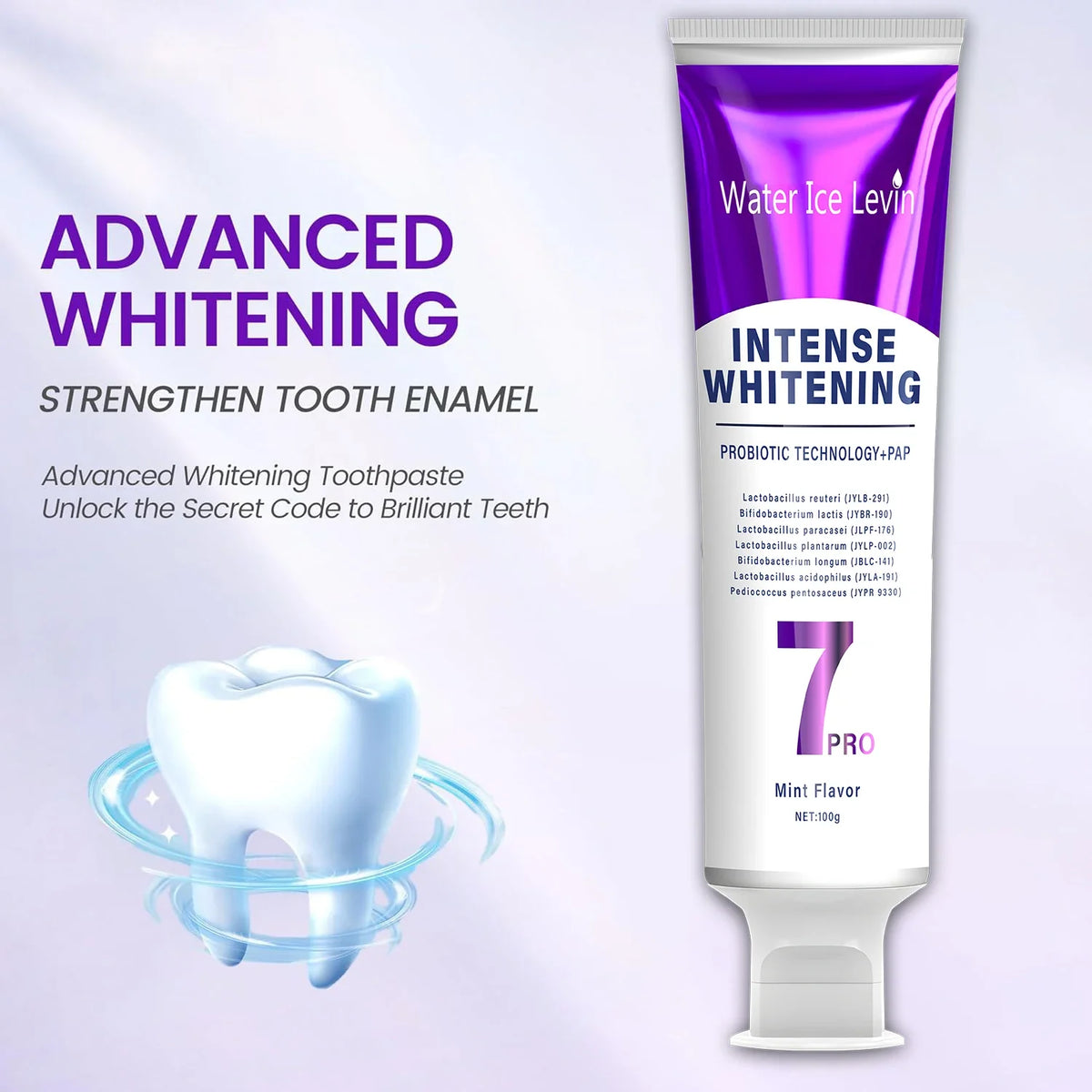Qme Probiotic Whitening Toothpaste – Fresh Breath & Gum Care Probiotic Toothpaste Qme