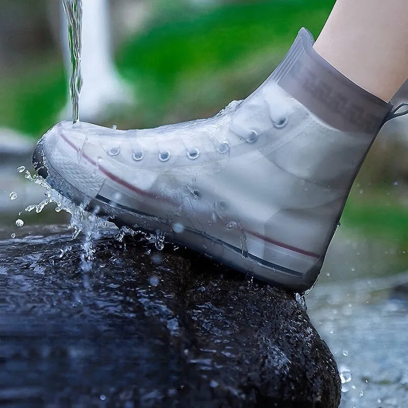 Waterproof Silicone Shoe Covers – Non-Slip Rain Protectors Silicone Shoe Covers Qme