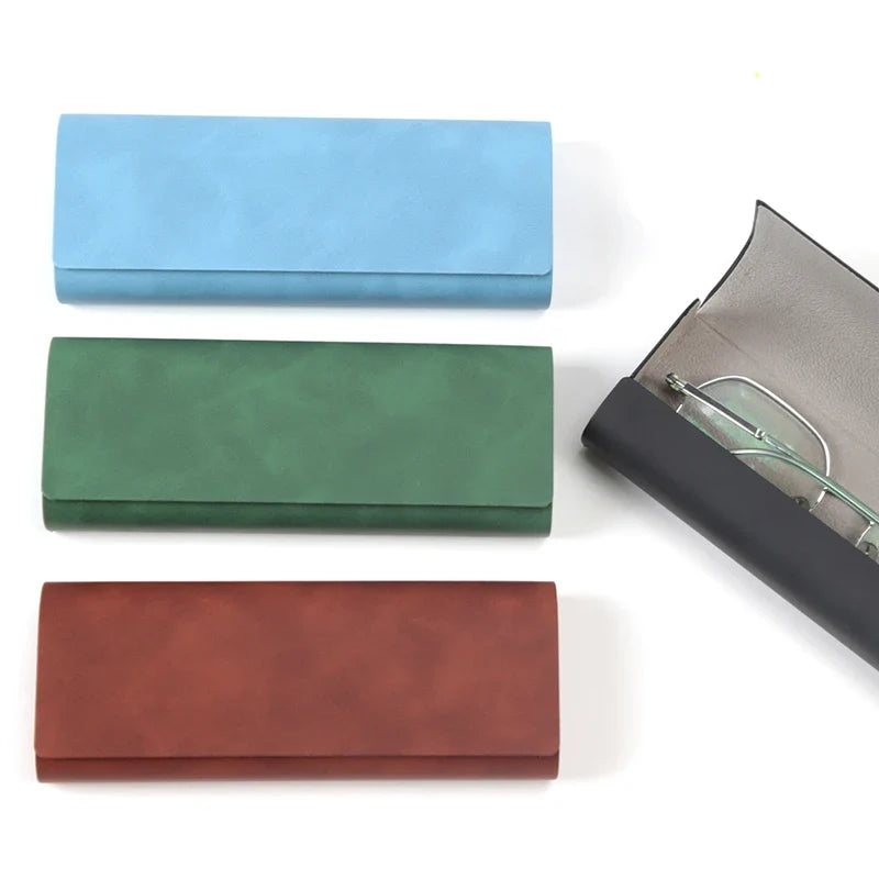 Hard Glasses Case for Men & Women – Sturdy Eyewear Box Eyewear Case Qme