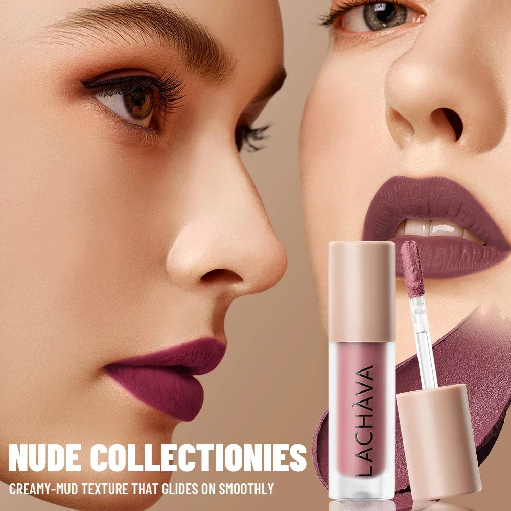Qme Matte Nude Lipstick – Long-Lasting & Water-Resistant, 10 Shades Matte Lipstick Qme