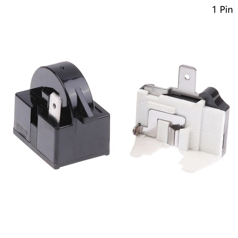 Refrigerator Compressor PTC Start Relay & Overload Protector Appliance Replacement Part Qme 1pin 15 ohm