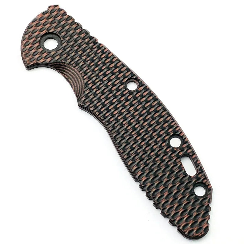 Swayboo G10 Handle Patches for XM-18 3.5" Knife | 1 Pair Knife Handle Parts Qst Brown