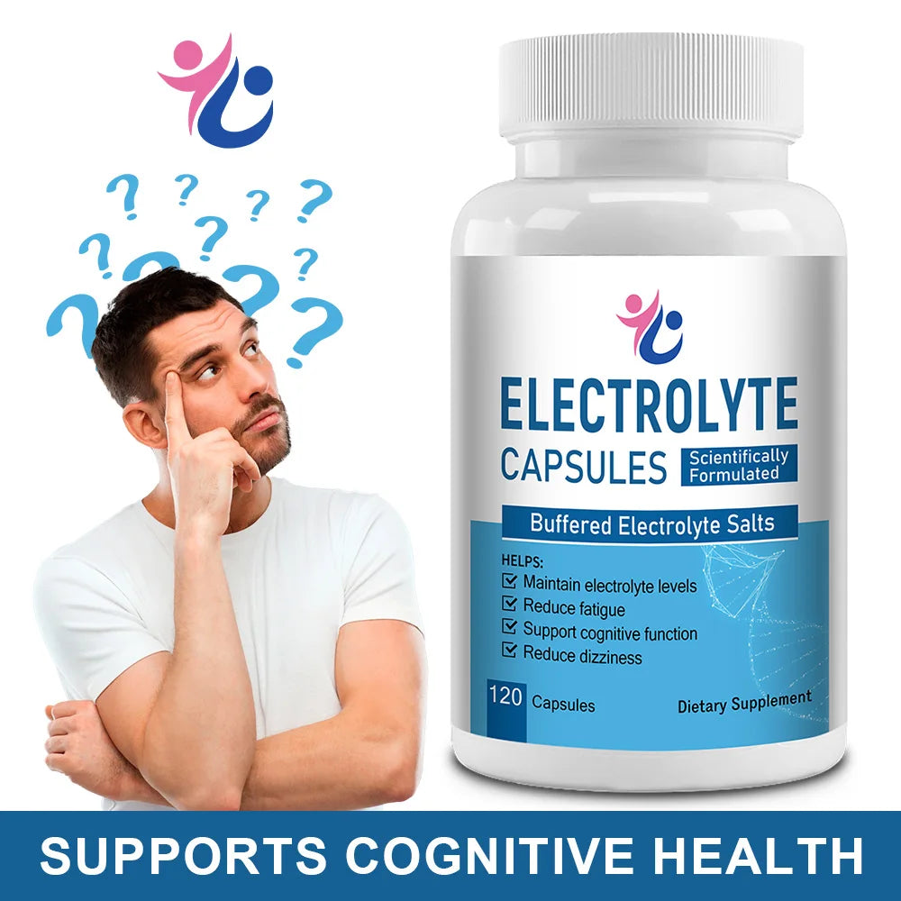 Fearathe Electrolyte Capsules – Sodium & Potassium | 30–120ct Electrolyte Supplement Qst