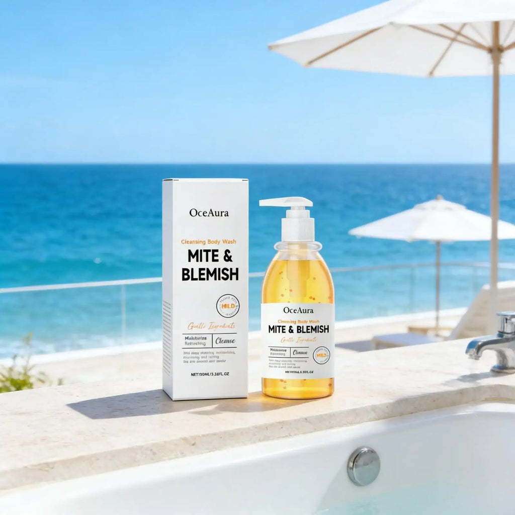 OceAura Salicylic Acid Body Wash – Aloe & Vitamin E Gel 100ml Body Wash Qst