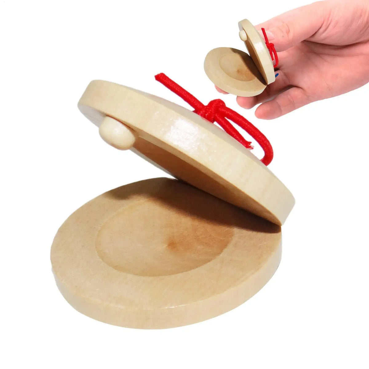 Wooden Castanets for Kids – Fun Musical Instrument Toy Kids Musical Toy Qme