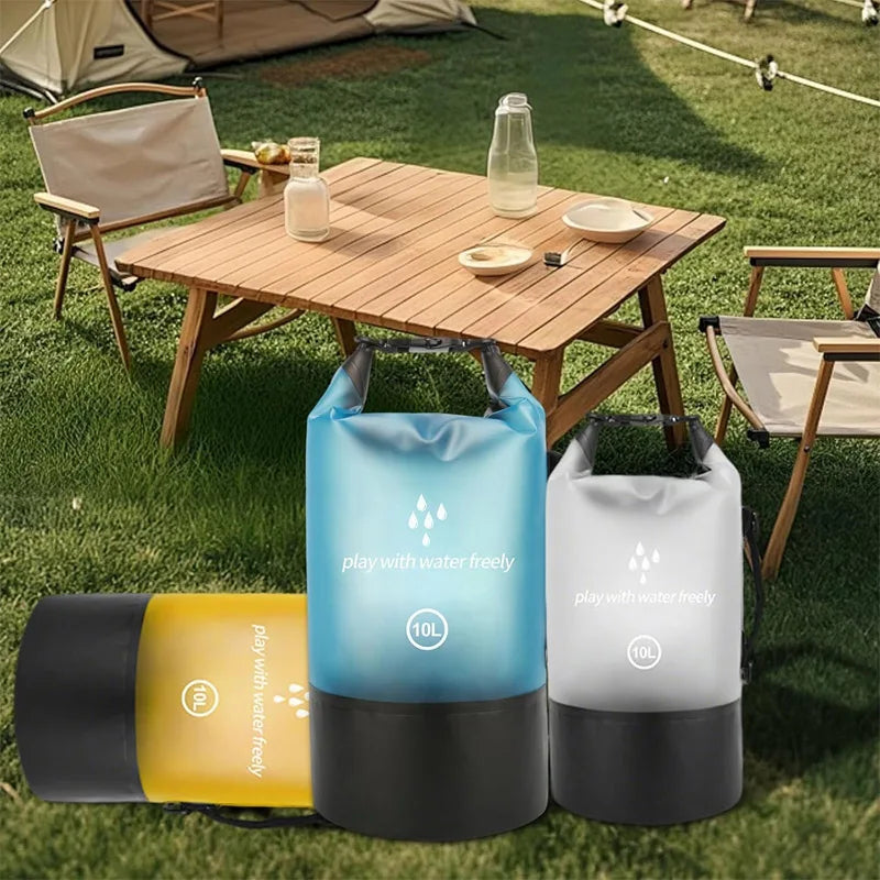 Waterproof Roll-Top Dry Bag – Lightweight PVC | Camping Waterproof Dry Bag Qme