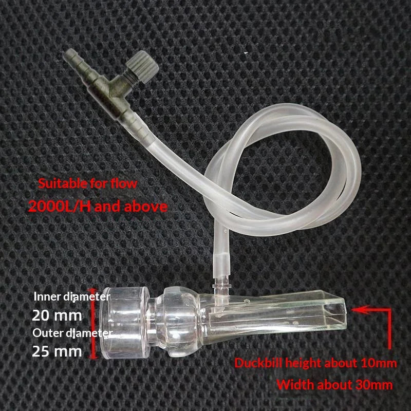 360° Rotating Acrylic Aquarium Water Outlet Return Pipe Fitting Aquarium Pipe Fitting Qme A2